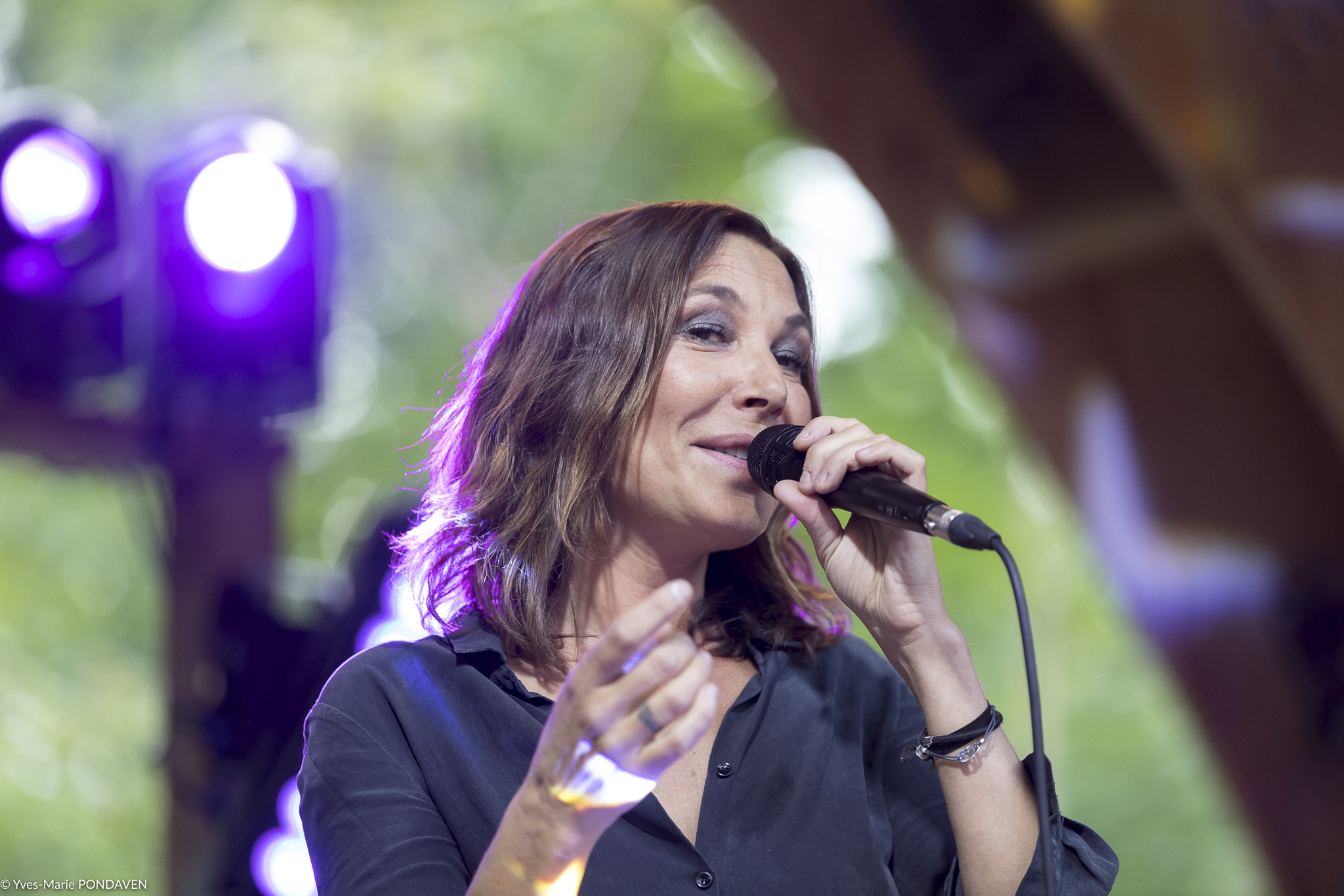 Concert de Zazie pour la fondation