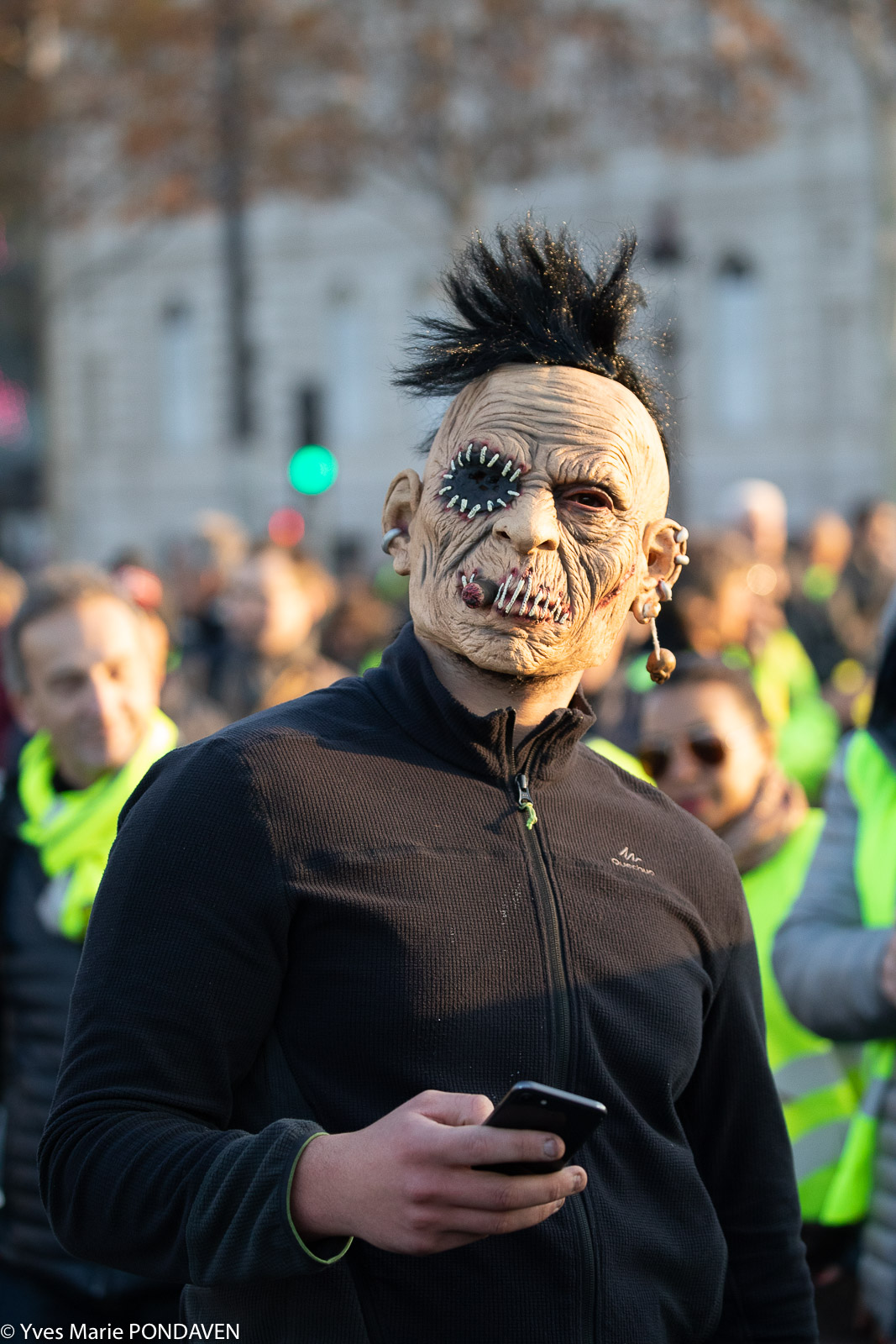Photos gilets jaunes 17 novembre Paris