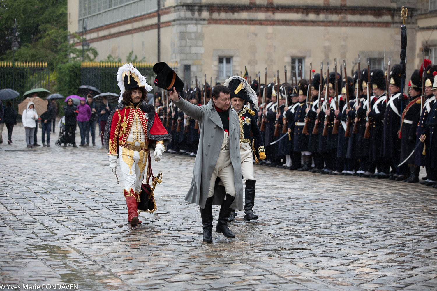 fontainebleau avec des reconstitutions
